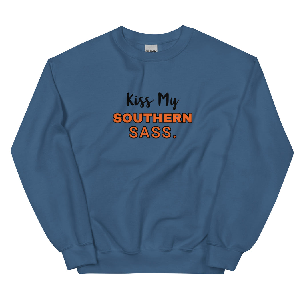 Kiss My Southern Sass - Southern Quote