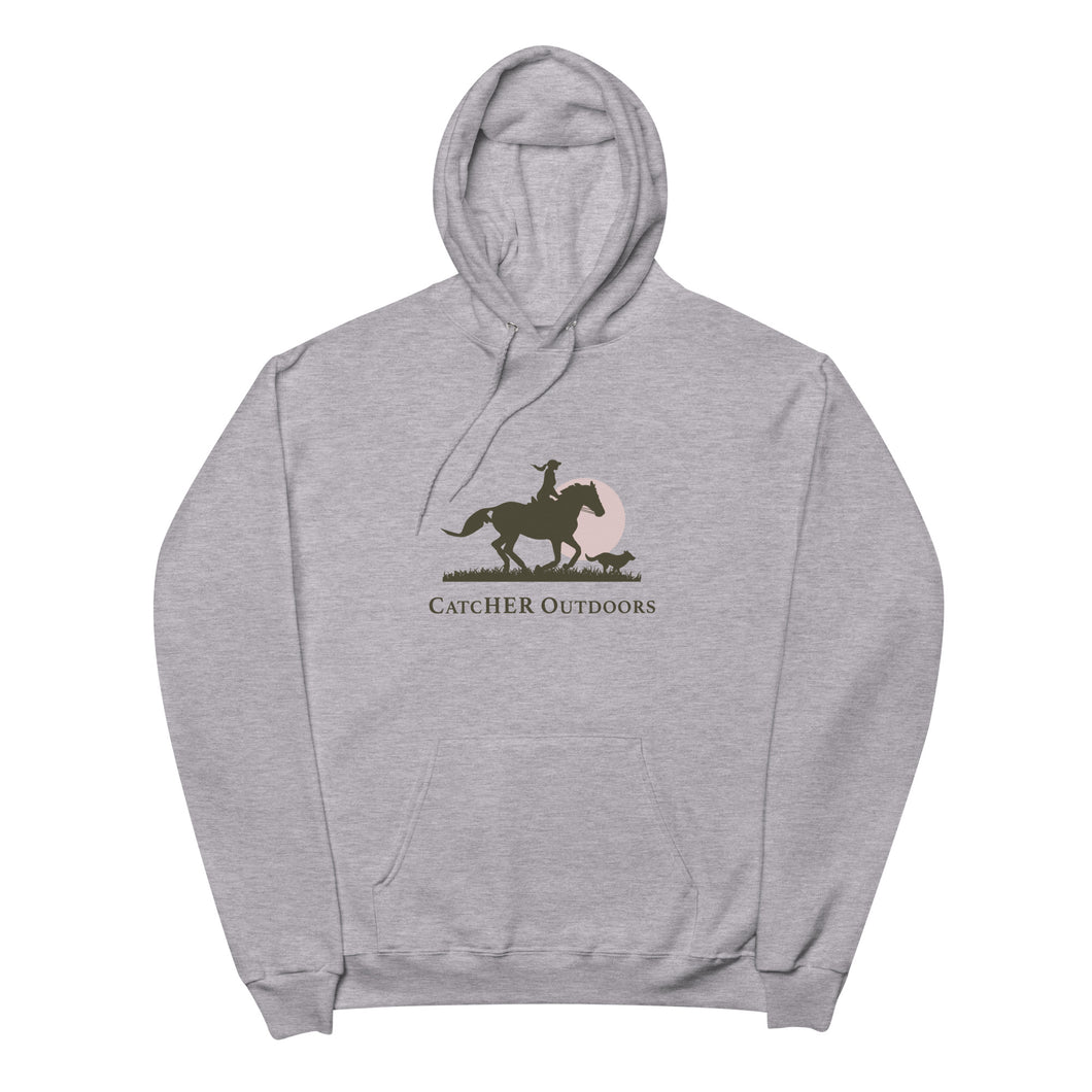 Horseback Riding / Unisex Fleece Hoodie